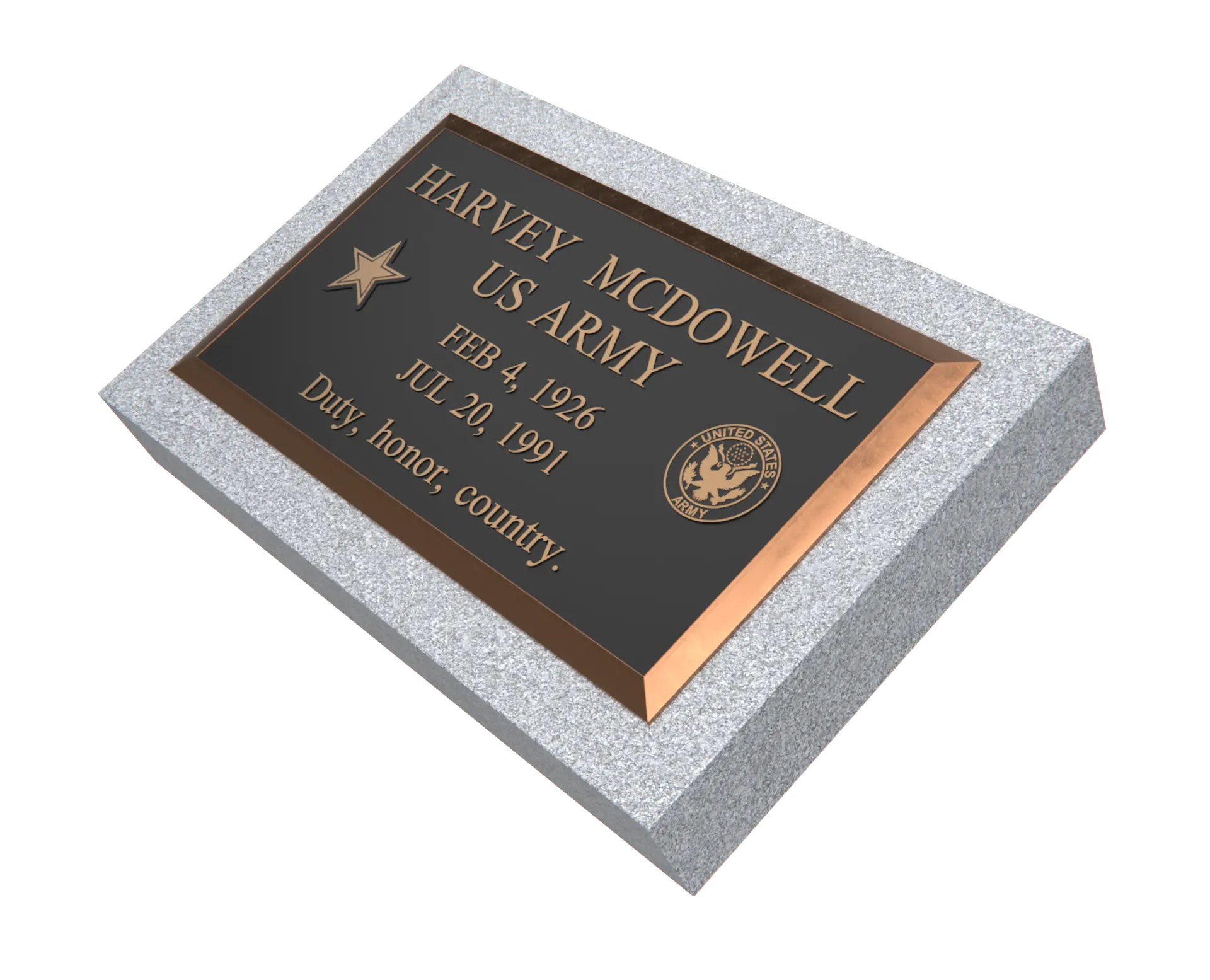 Premium Bronze Plaque 24"x 14"