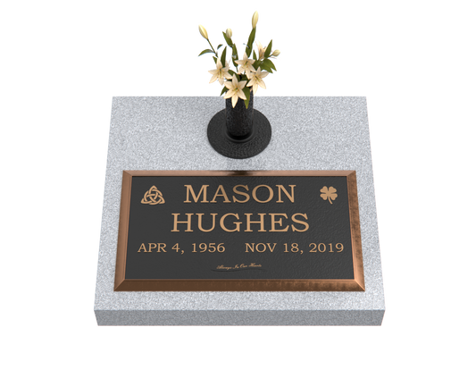 Premium Bronze Plaque 28"x 16" with Granite Base