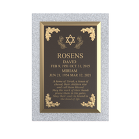 Premium Bronze Plaque 24"x 16" with Granite Base