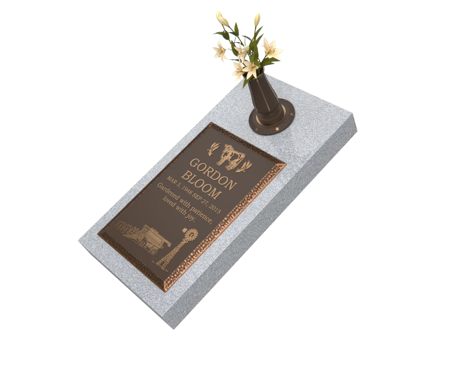 Premium Bronze  Plaque 16"x 24"