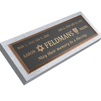 Premium Bronze Plaque 36"x 13"