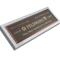 Premium Bronze Plaque 36"x 13"