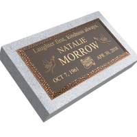 Premium Bronze Plaque 24"x 12" with Granite Base