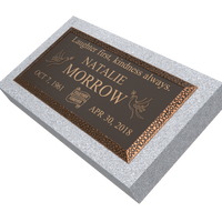 Premium Bronze Plaque 24"x 12" with Granite Base