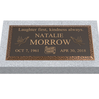 Premium Bronze Plaque 24"x 12"