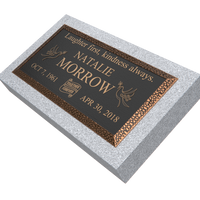 Premium Bronze Plaque 24"x 12" with Granite Base