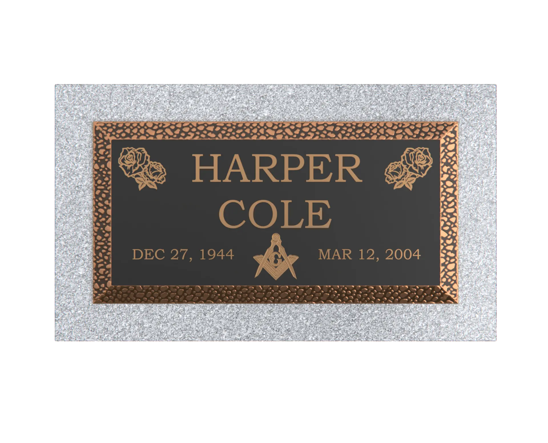Premium Bronze Plaque 20"x 10"