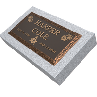 Premium Bronze Plaque 20"x 10" with Granite Base