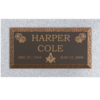 Premium Bronze Plaque 20"x 10"