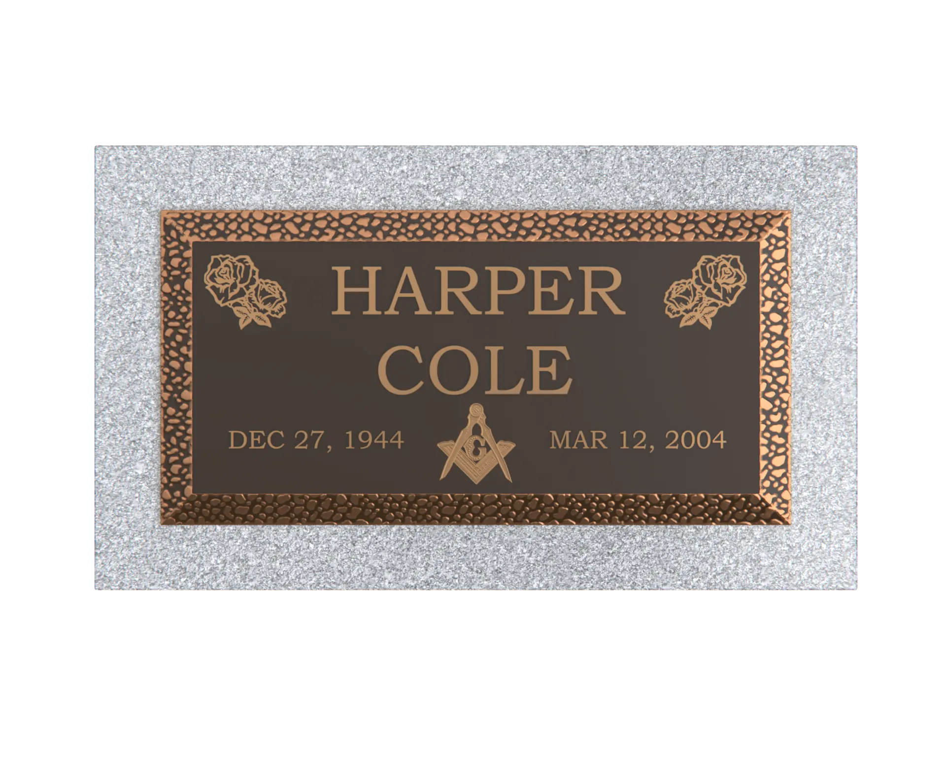 Premium Bronze Plaque 20"x 10"