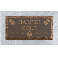 Premium Bronze Plaque 20"x 10"