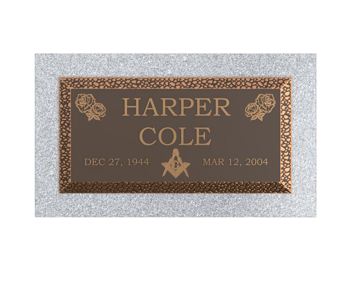Premium Bronze Plaque 20"x 10"