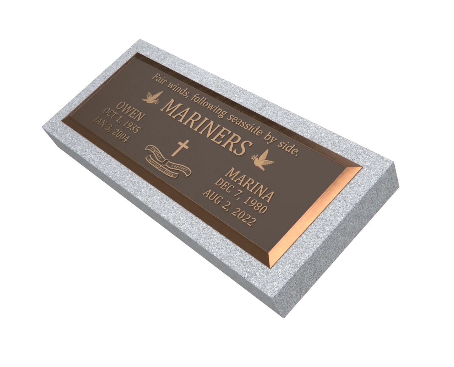 Premium Bronze Plaque 36"x 13"