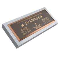Premium Bronze Plaque 36"x 13" with Granite Base