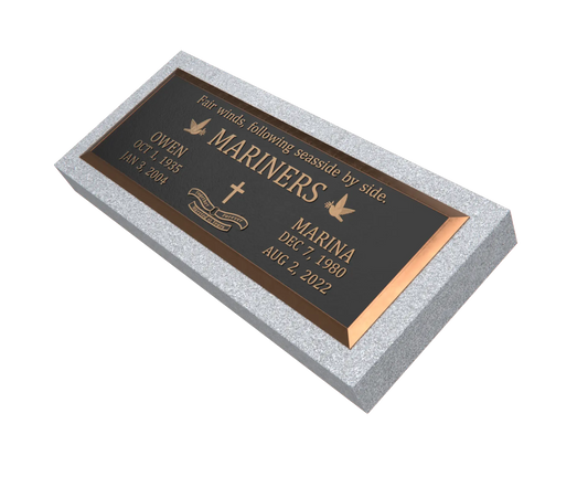 Premium Bronze Plaque 36"x 13"