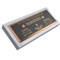 Premium Bronze Plaque 36"x 13" with Granite Base