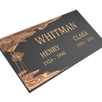 Premium Bronze Plaque 24"x 12"