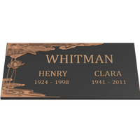 Premium Bronze Plaque 24"x 12"