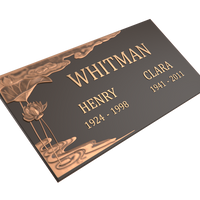 Premium Bronze Plaque 24"x 12"