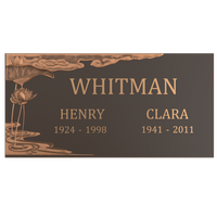 Premium Bronze Plaque 24"x 12"