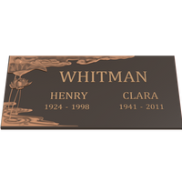 Premium Bronze Plaque 24"x 12"