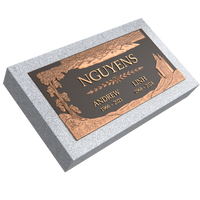 Premium Bronze Plaque 24"x 12" with Granite Base