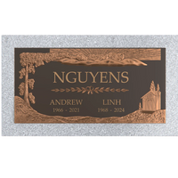 Premium Bronze Plaque 24"x 12"