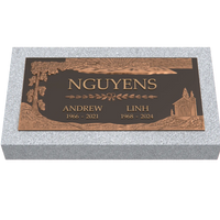 Premium Bronze Plaque 24"x 12"