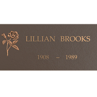 Premium Bronze Plaque 24"x 12"