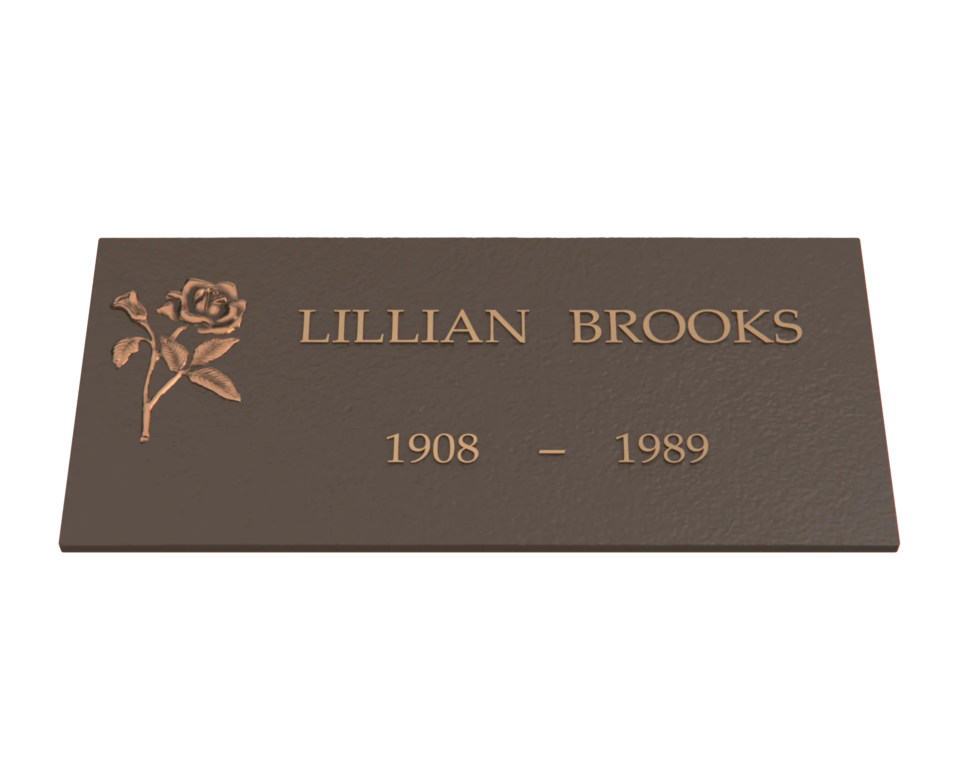 Premium Bronze Plaque 24"x 12"