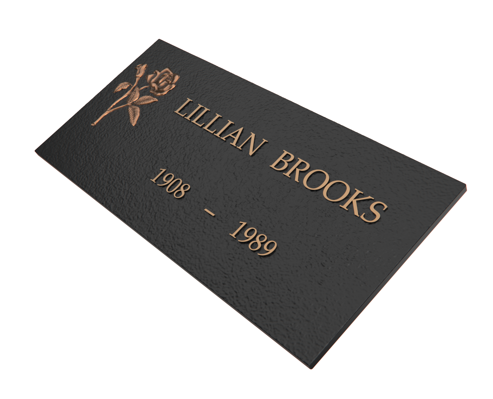 Premium Bronze Plaque 24"x 12"