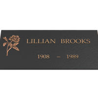 Premium Bronze Plaque 24"x 12"