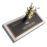 Premium Bronze Plaque 36"x 13" with Granite Base