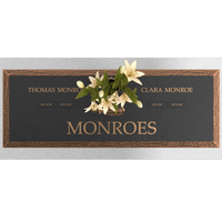 Premium Bronze Plaque 36"x 13"