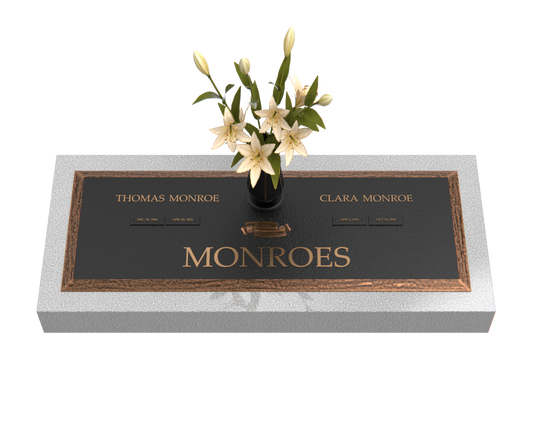 Premium Bronze Plaque 36"x 13" with Granite Base