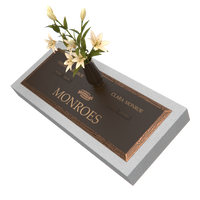 Premium Bronze Plaque 36"x 13" with Granite Base