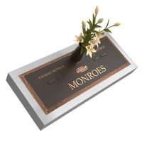 Premium Bronze Plaque 36"x 13" with Granite Base
