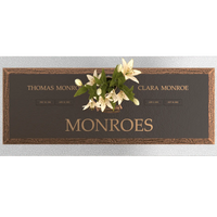 Premium Bronze Plaque 36"x 13"