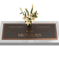 Premium Bronze Plaque 36"x 13" with Granite Base
