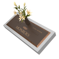 Premium Bronze Plaque 36"x 13" with Granite Base