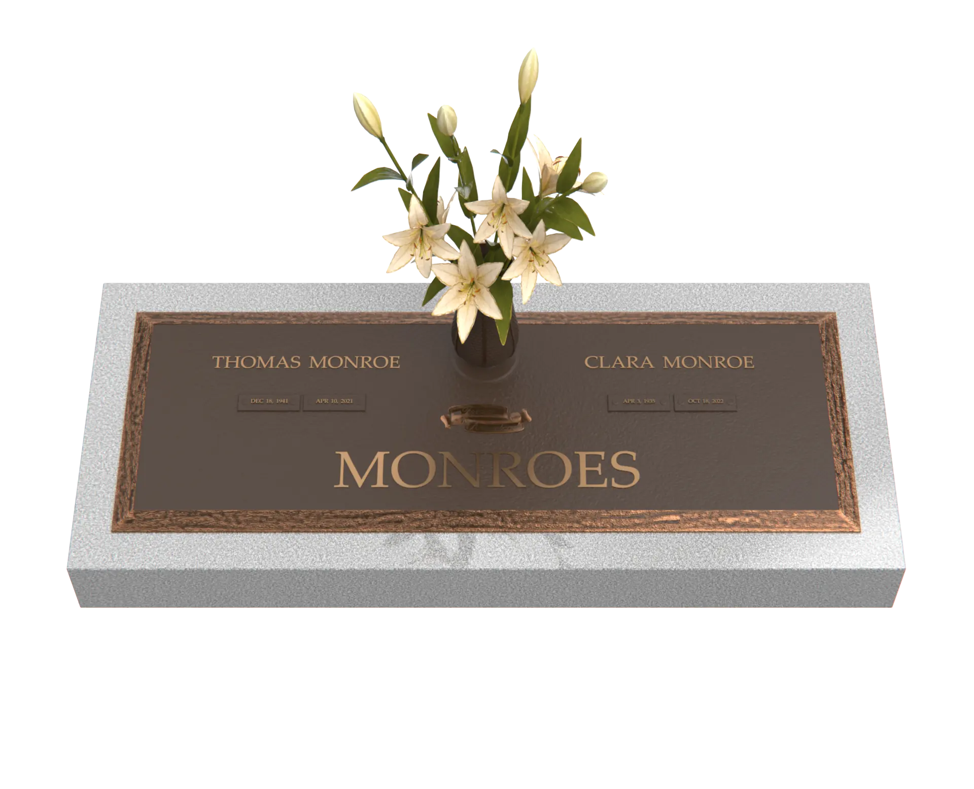 Premium Bronze Plaque 36"x 13"