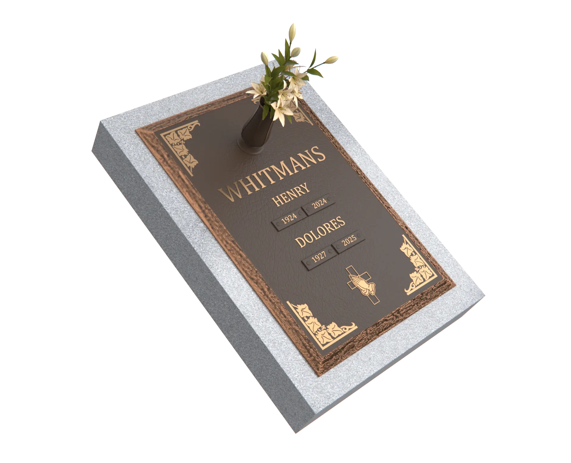 Premium Bronze Plaque 24"x 16"