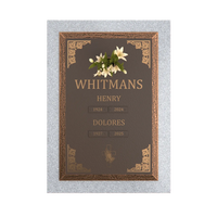 Premium Bronze Plaque 24"x 16"