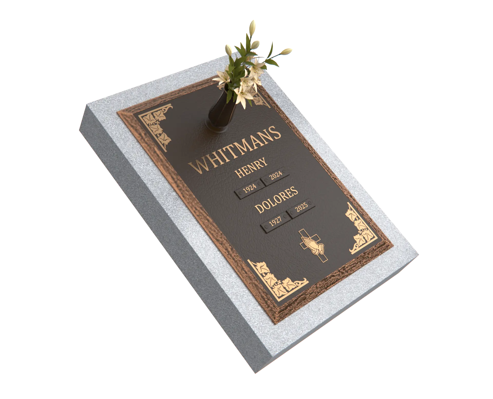 Premium Bronze Plaque 24"x 16"
