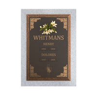 Premium Bronze Plaque 24"x 16" with Granite Base