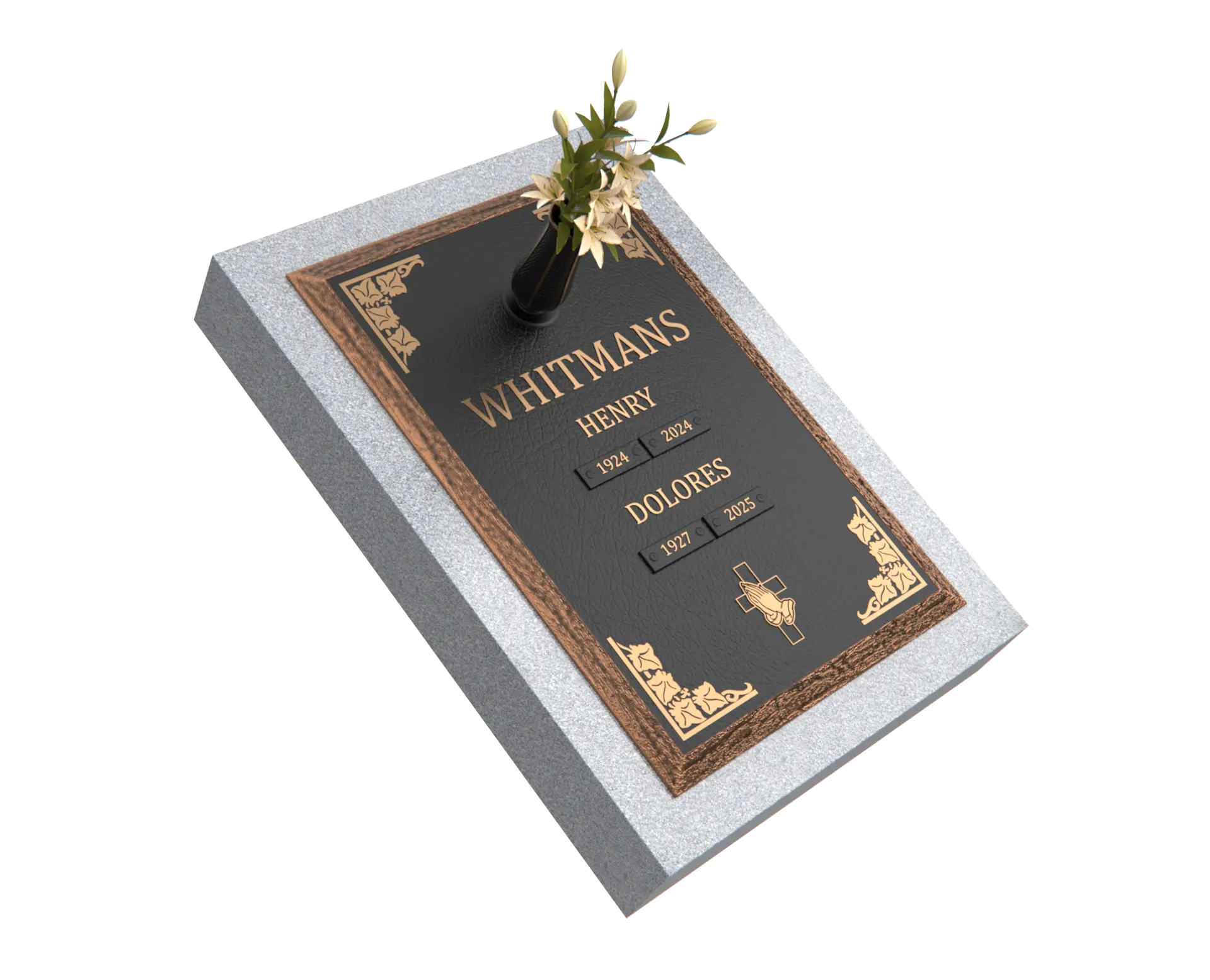 Premium Bronze Plaque 24"x 16"