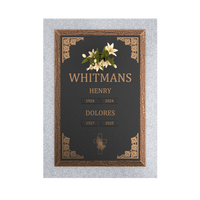 Premium Bronze Plaque 24"x 16" with Granite Base