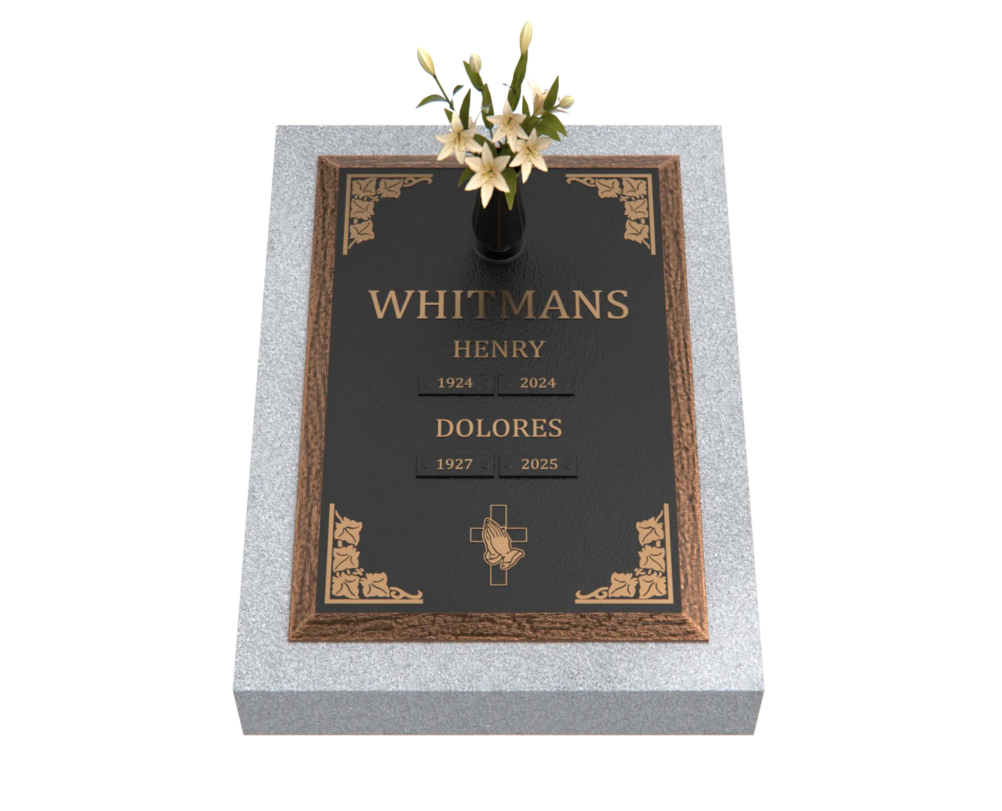Premium Bronze Plaque 24"x 16"