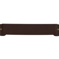 Bronze memorial nameplate bar used for custom engraved plaque installations