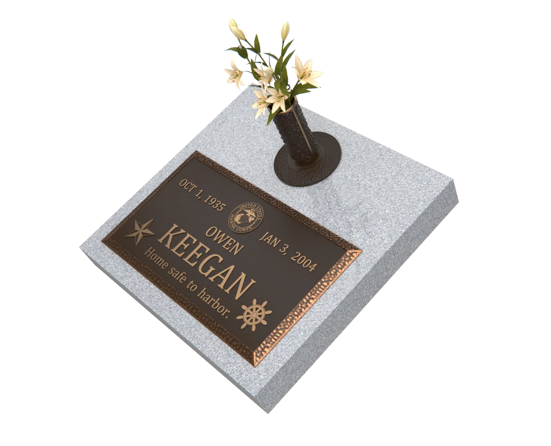 Premium Bronze Plaque 28"x 16"